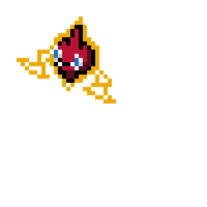 Rotom (Normal) (Shiny) pärlplatta mall