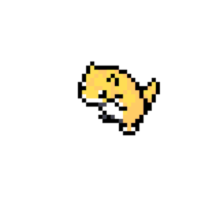 Sandshrew pärlplatta mall