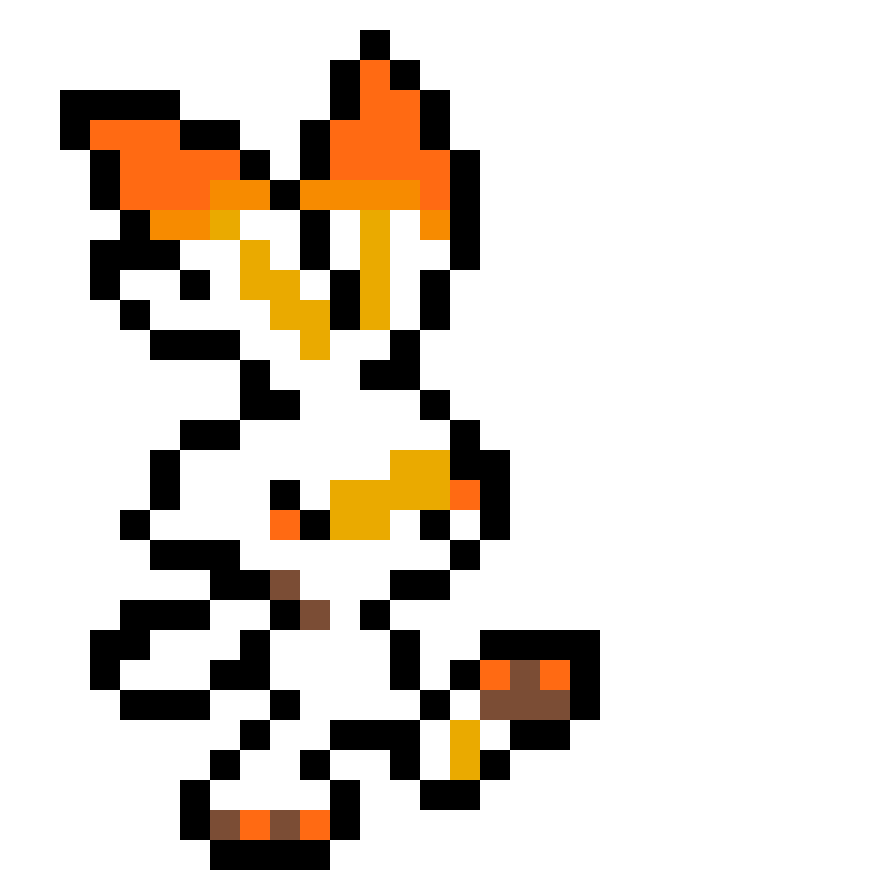 Scorbunny Pärlplatta Design