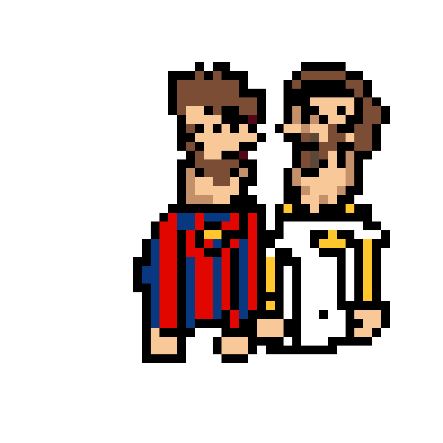 Sergio Ramos mot Messi Parlplatta Design