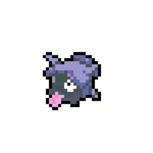 Shellder pärlplatta mall