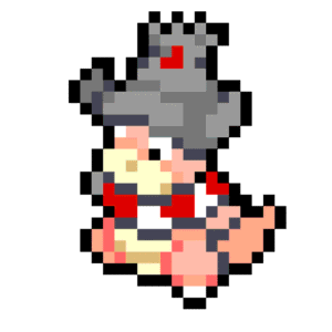 Slowking pärlplatta mall