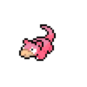 Slowpoke pärlplatta mall