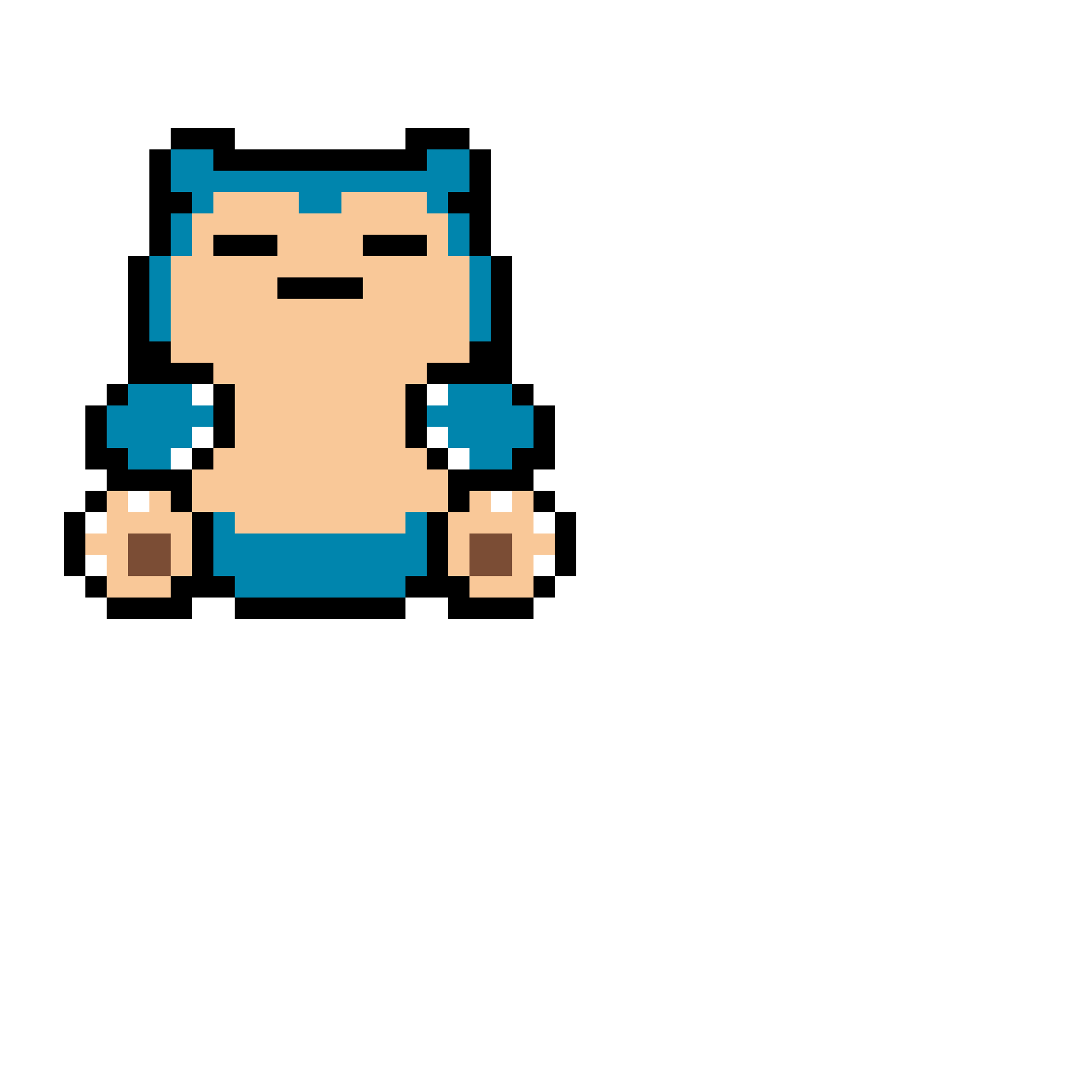 Snorlax Pärlplatta Design