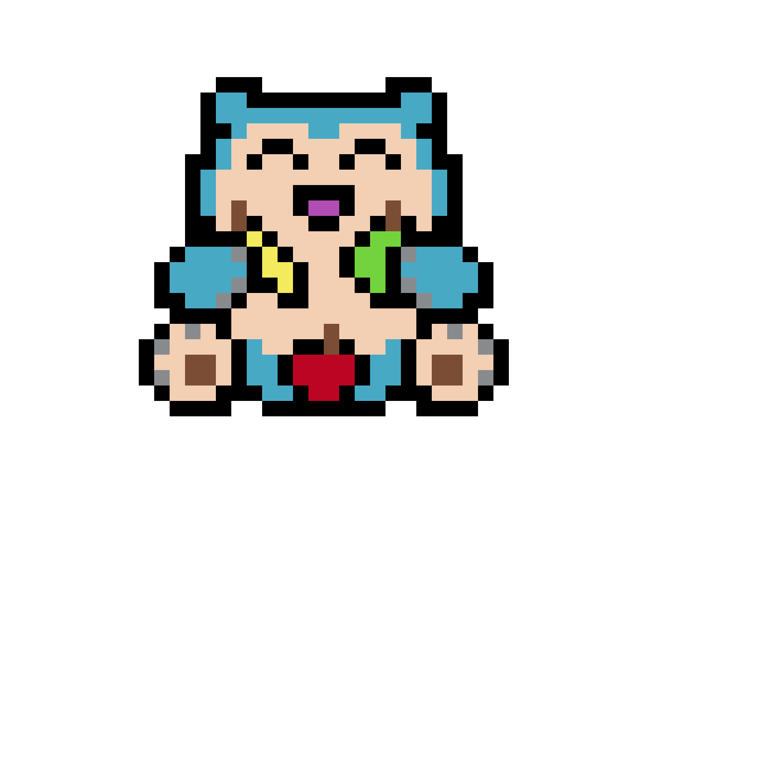 Snorlax Pärlplatta Design