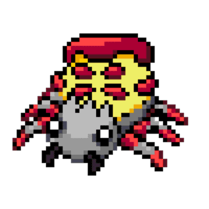 Spinarak pärlplatta mall