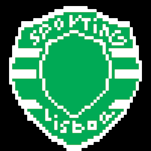 Sporting Portugal Pärlplatta Design