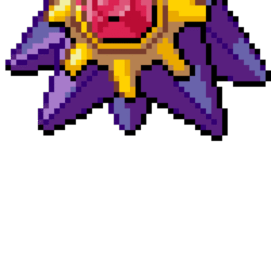 Starmie pärlplatta mall