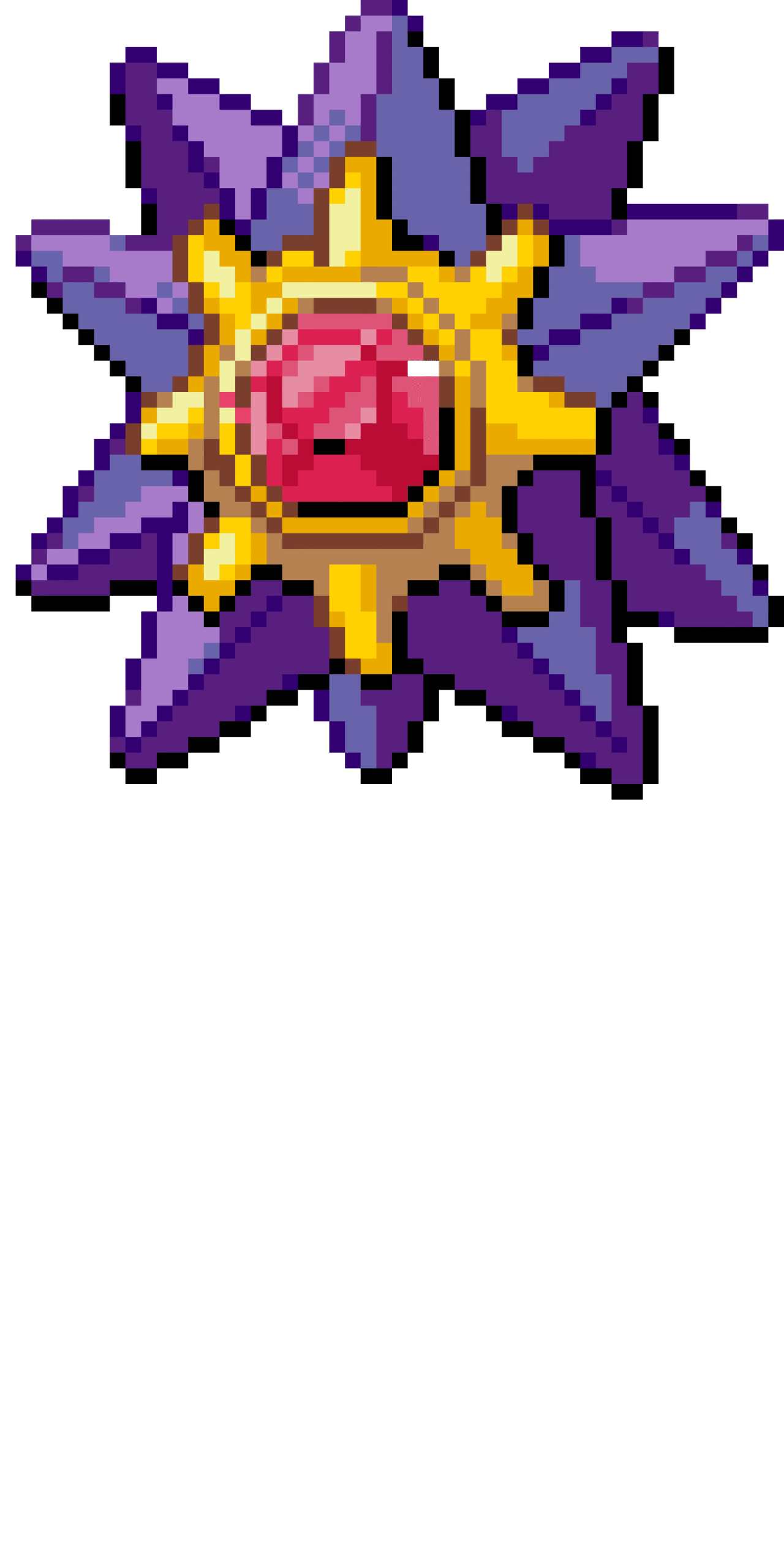 Starmie Pärlplatta Design