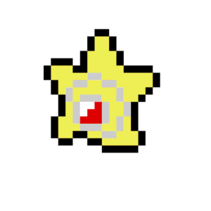 Staryu pärlplatta mall