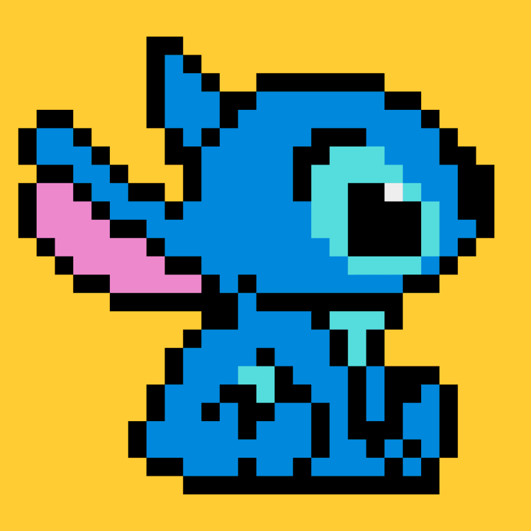 Stitch Detaljerad Parlplatta Mall – 841 parlor | ParlEventyr