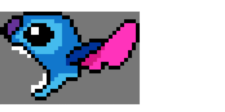 Stitch Huvud med Bakgrund Parlplatta Mall – 863 parlor | ParlEventyr