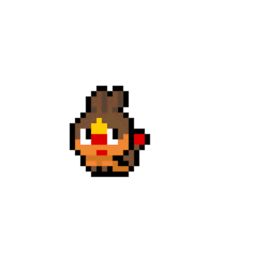 Tepig pärlplatta mall