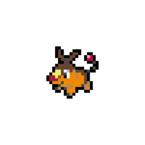 Tepig pärlplatta mall