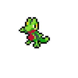 Treeko pärlplatta mall