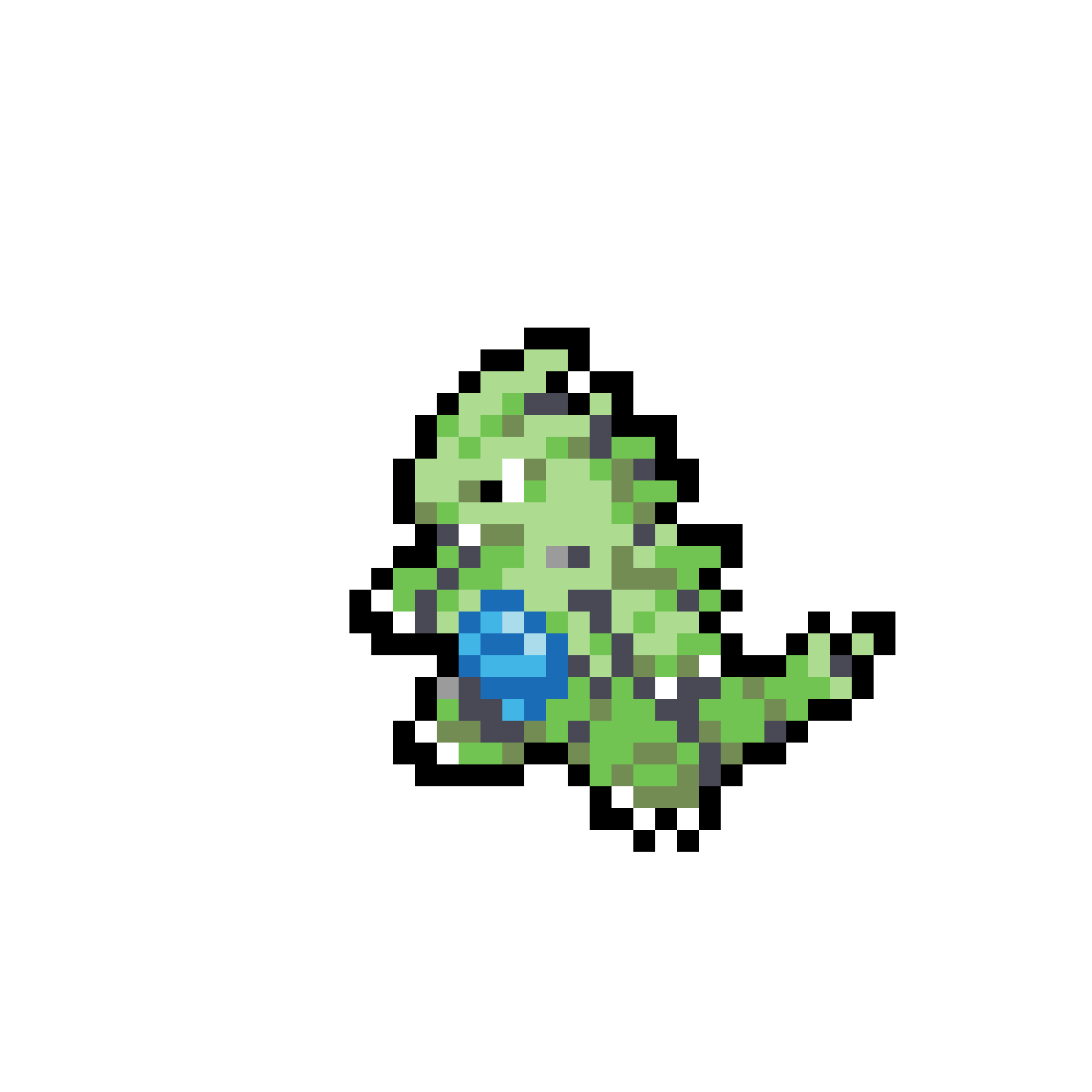 Tyranitar Pärlplatta Design