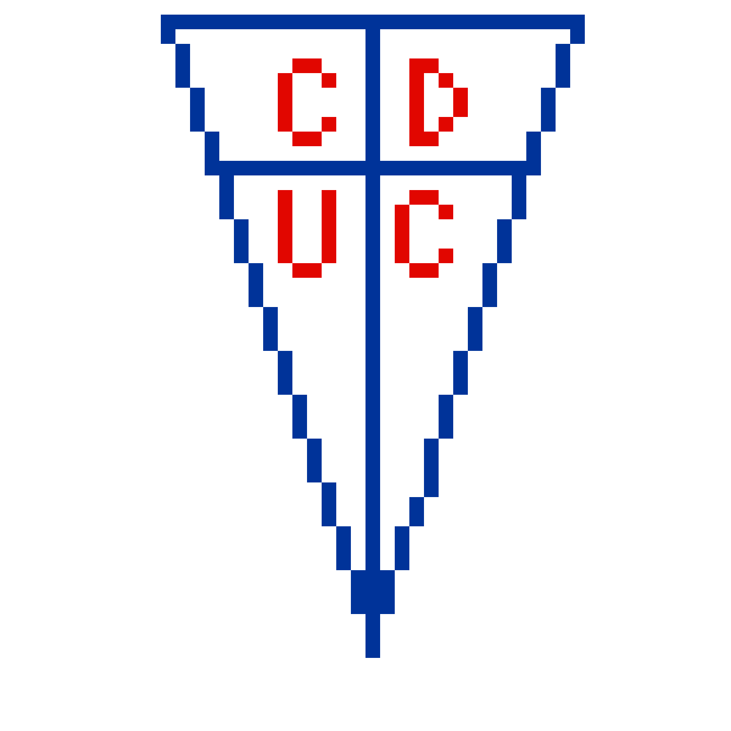 Universidad Católica Mini Pärlplatta Design