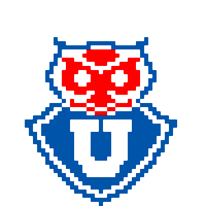 Universidad de Chile Pärlplatta Design