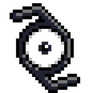 Unown Z pärlplatta mall