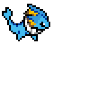 Vaporeon pärlplatta mall