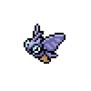 Venomoth pärlplatta mall