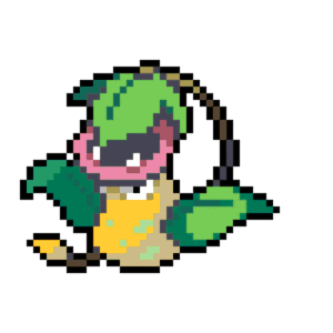 Victreebel pärlplatta mall