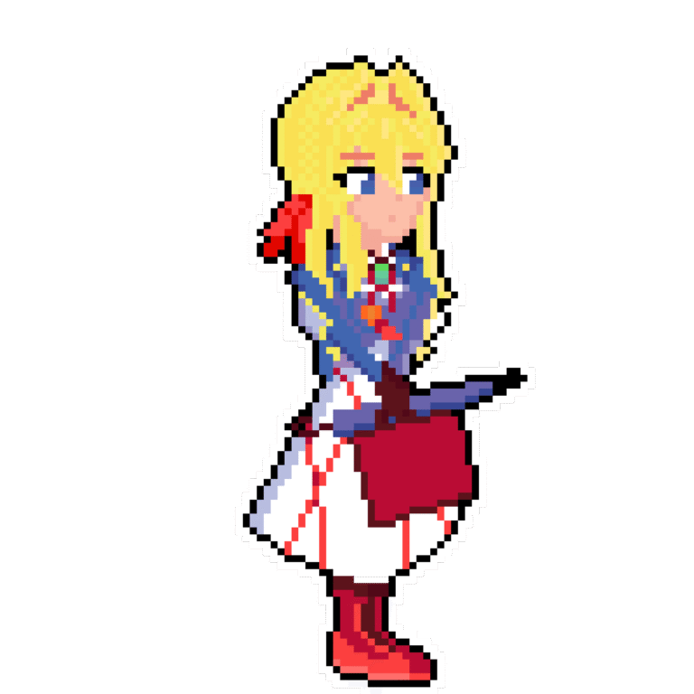 Violet Evergarden Detaljerad Parlplatta Mall – 2302 parlor | ParlEventyr