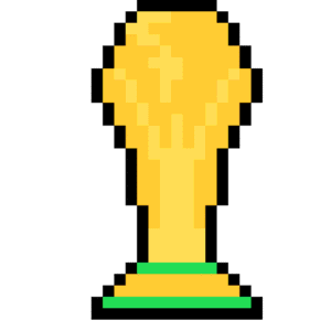 VM-Pokalen Pärlplatta Design