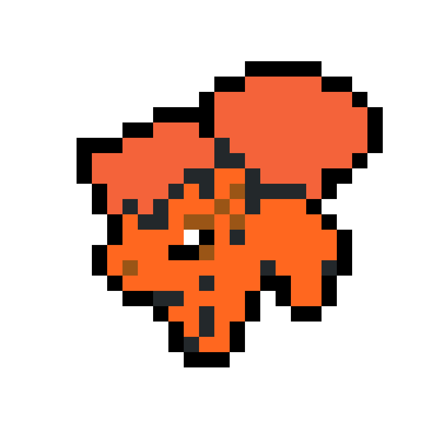 Vulpix Pokemon Pärlplatta Design