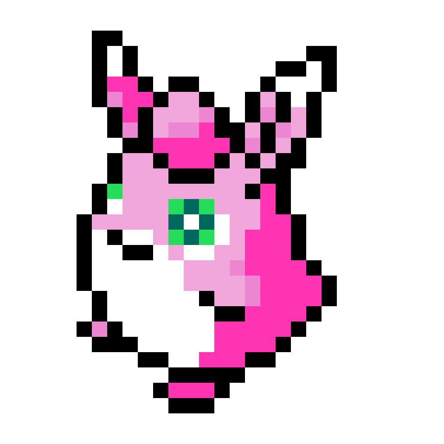 Wigglytuff pärlplatta mall