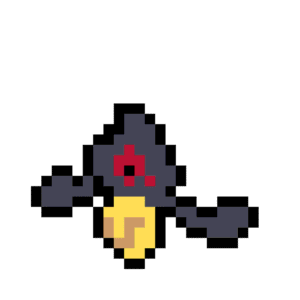 Yamask Pokemon pärlplatta mall