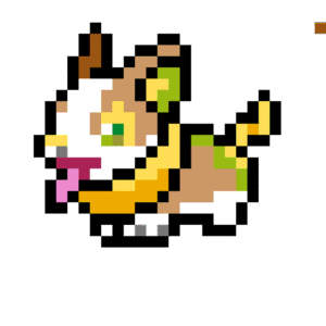 Yamper pärlplatta mall