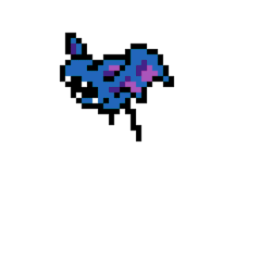 Zubat pärlplatta mall